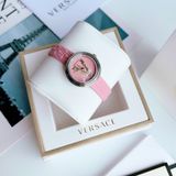 Đồng hồ Versace Virtus Mini Duo ladies watch VET301021 dây da hồng