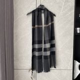Khăn Burberry cashmere sọc kẻ đủ màu