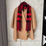Khăn Burberry cashmere sọc kẻ đủ màu