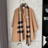 Khăn Burberry cashmere sọc kẻ đủ màu