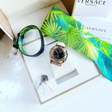 Đồng hồ Versace Barroco Print Medusa Frame Watch Limited Edition VEVF00820