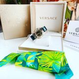 Đồng hồ Versace Barroco Print Medusa Frame Watch Limited Edition VEVF00820