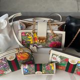 Túi xách Gucci padlock - ophidia Gucci hoa - ví size 19