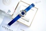 Đồng hồ Versace VE7900220 Eon Silver Dial Royal Blue leather ladies watch