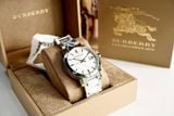 Đồng hồ Burberry nam nữ Burberry BU9037 The City Swiss Stainless Sliver unisex size 38mm