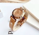 Đồng hồ Versace Vanity Leather Strap Ladies Watch  P5Q80D999 S999