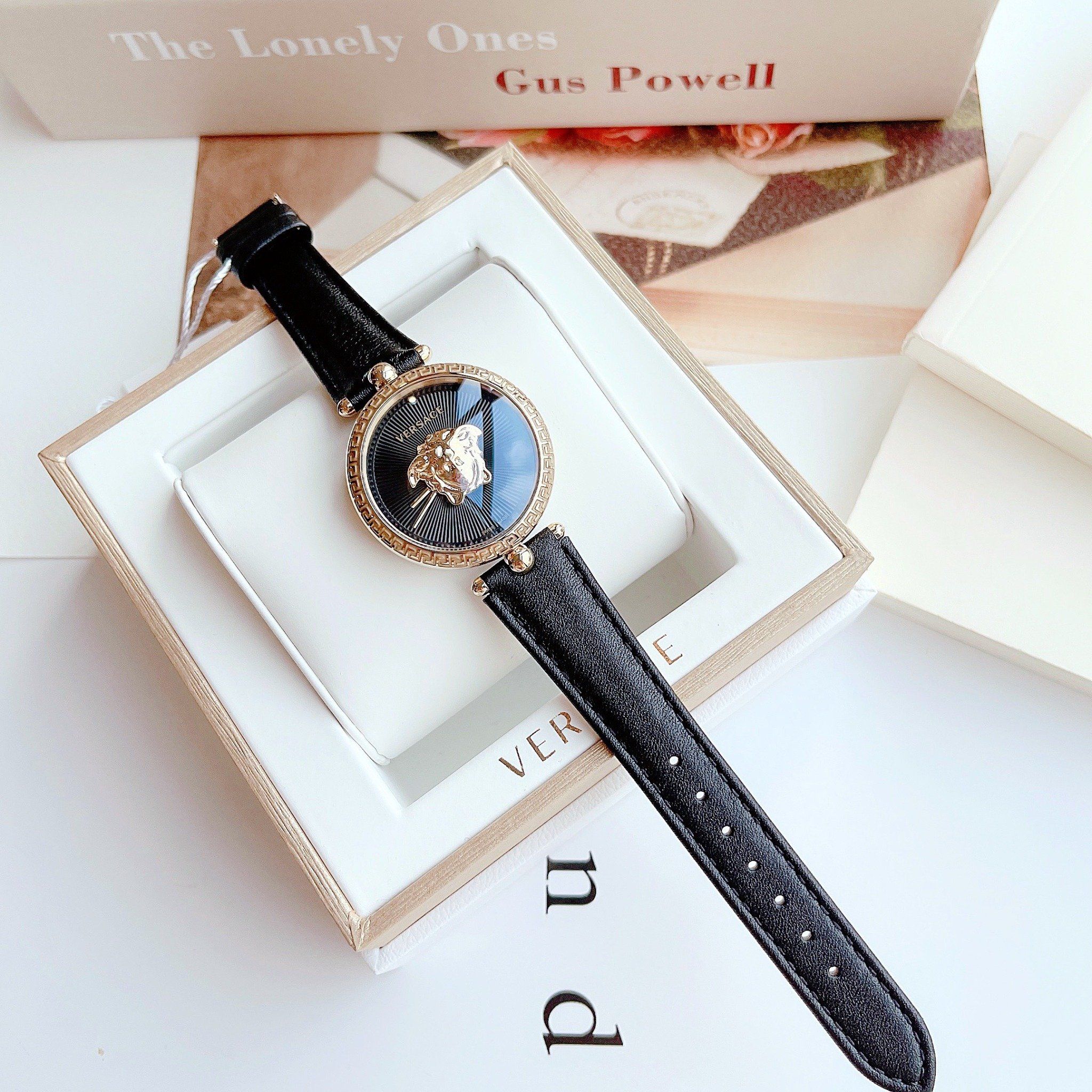 ng h n Versace VECQ00118 Palazzo Empire Watch 34mm ACAuthentic