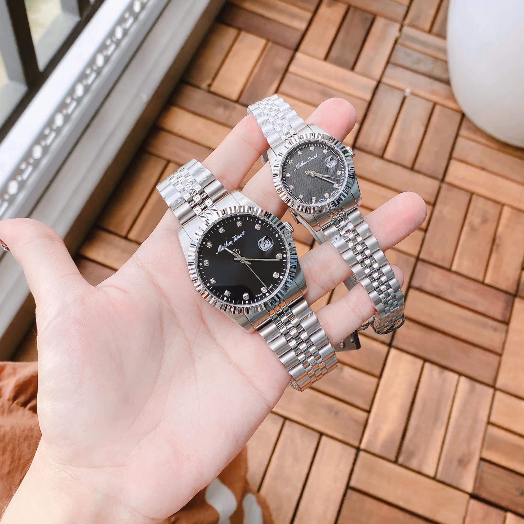 Đồng Hồ cặp đôi Mathey Tissot H710AN và D810AN couple watch – ACAuthentic