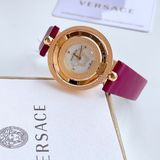 Đồng hồ Versace VQT030015 Eon Women's purple Watch - dây da màu tím