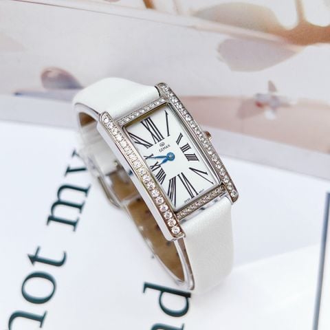 ĐỒNG HỒ NỮ GEMAX 72072P2W QUART WHITE DIAL DÂY DA