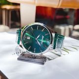 ĐỒNG HỒ NAM MATHEY TISSOT H411AV URBAN QUARTZ GREEN DIAL DÂY DA