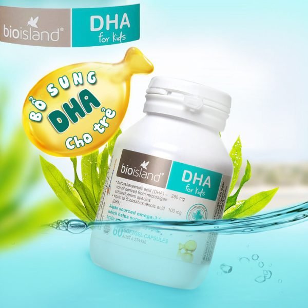 Bio Island DHA Kids 60 Capsules – Mai Úc store