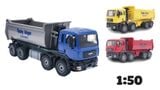  Mô hình xe tải tự đổ bằng kim loại tỉ lệ 1:50 KDW Kaidiwei 1385 