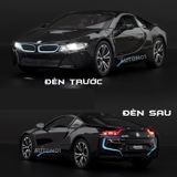  Mô hình xe BMW i8 tỉ lệ 1:22 Jiaye Model OT387 