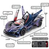  Mô hình xe Apollo Project Evo V12 tỉ lệ 1:24 Chezhi OT390 