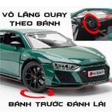  Mô hình xe Audi R8 V10 full open , đánh lái được tỉ lệ 1:24 Miniauto OT354 