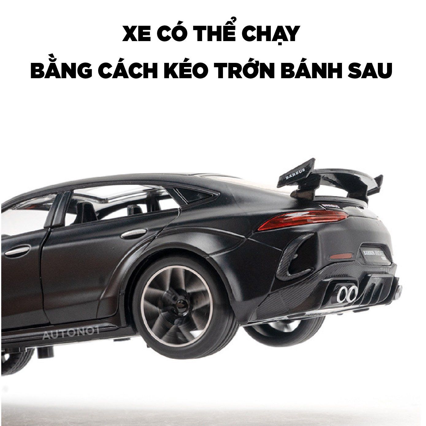  Mô hình xe Mercedes Benz Brabus Rocket 900 tỉ lệ 1:24 Alloy Model OT388 