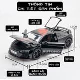  Mô hình xe Audi R8 V10 full open , đánh lái được tỉ lệ 1:24 Miniauto OT354 