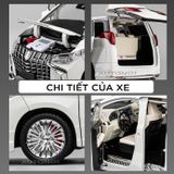  Mô hình xe Toyota Alphard full open âm thanh - đèn tỉ lệ 1:18 Chezhi OT375 