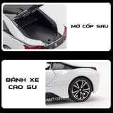  Mô hình xe BMW i8 tỉ lệ 1:22 Jiaye Model OT387 