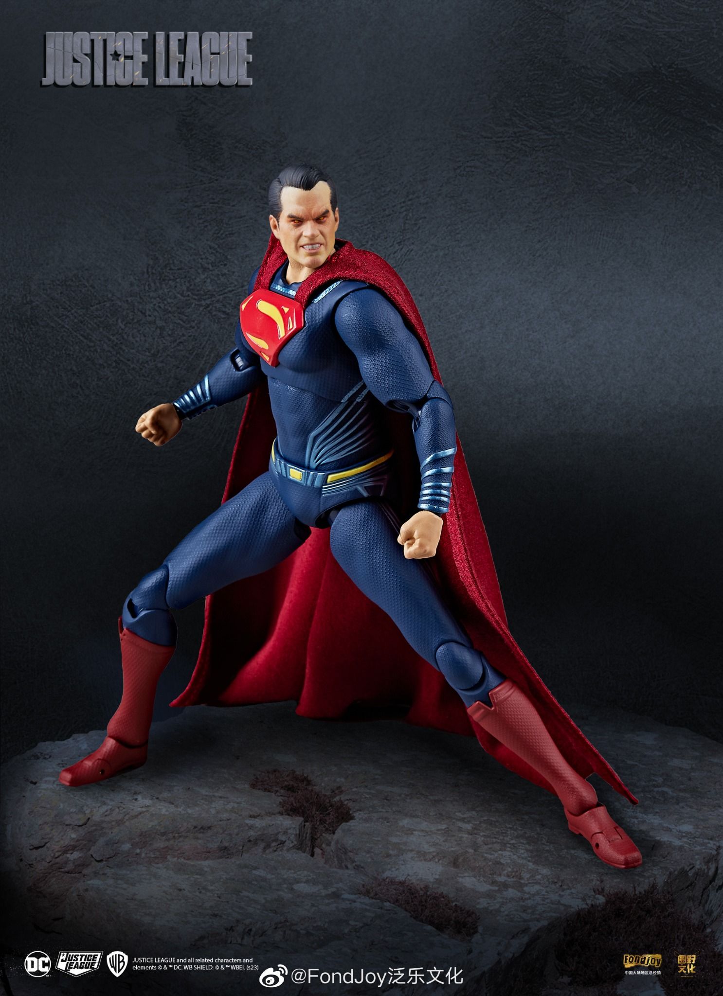  Mô hình nhân vật DC Superman Form Man of Steel tỉ lệ 1:9 19CM FondJoy FG280 