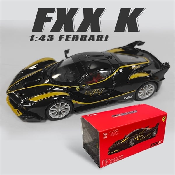  Mô hình xe Ferrari FXX-K #44 hộp mica tỉ lệ 1:43 Bburago OT43013 