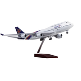  Mô hình máy bay Thái Lan Thai Airways Boeing B747 47cm 1:150 có đèn led tự động theo tiếng vỗ tay hoặc chạm MB47022 