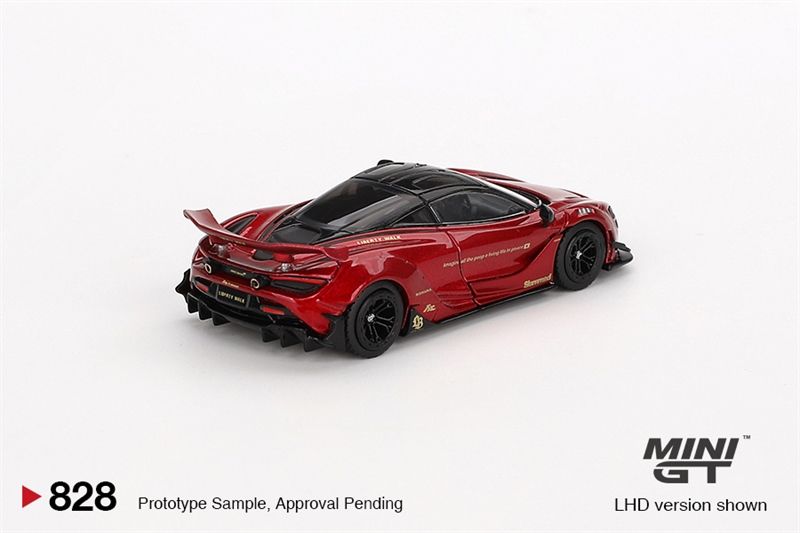  Mô hình xe McLaren 720S LB★Works Gem Red tỉ lệ 1:64 MiniGT MGT00828-CH 