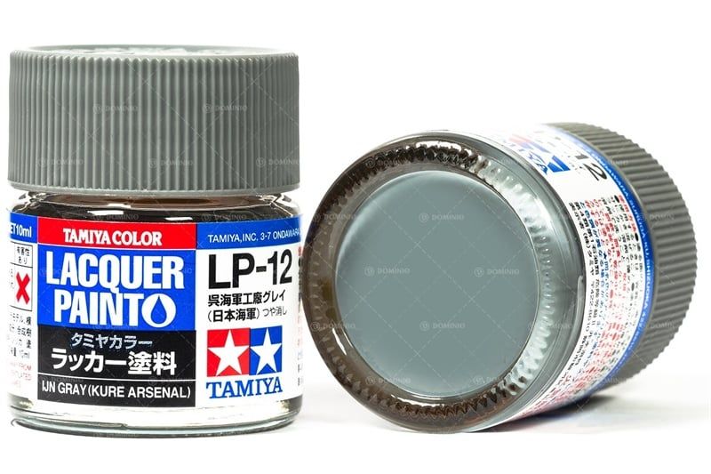  Lacquer lp12 Ljn gray Kure Arsenal sơn mô hình màu xám Kure Arsenal 10ml Tamiya 82112 