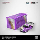  Mô hình xe Porsche 911 GT3 Carrera Cup Asia WRT Limited 999pcs tỉ lệ 1:64 Modern Art MD647303 