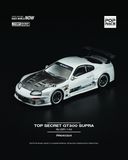  Mô hình xe Top Secret GT300 Supra Siler tỉ lệ 1:64 Poprace PR640324 