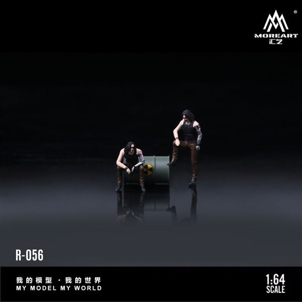  Mô hình nhân vật Silver Hand Figure Set Resin Model tỉ lệ 1:64 More Art MO223056 
