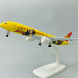  Mô hình máy bay Hainan Panda Boeing B787 yellow kích thước 20cm MB20089 