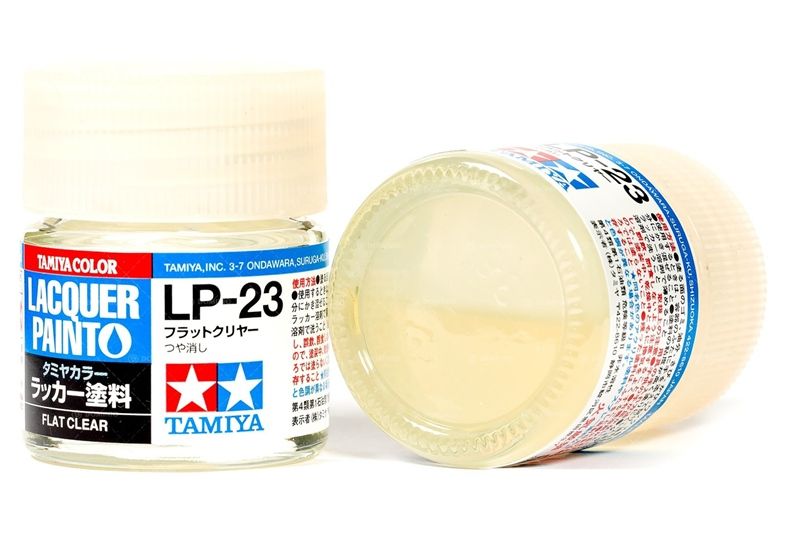  Lacquer lp23 Flat clear sơn mô hình sơn phủ mờ 10ml Tamiya 82123 