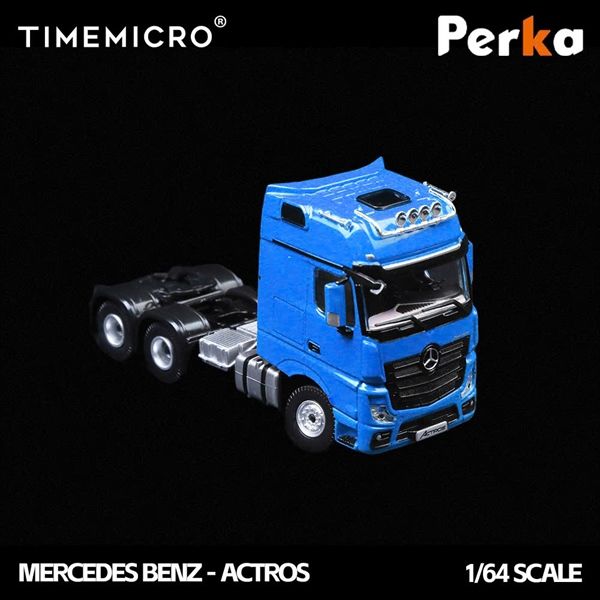  Mô hình xe Mercedes-Benz Actros Pallet Truck tỉ lệ 1:64 Time Micro - Perka TM646731 