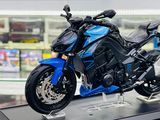  Mô hình xe mô tô Kawasaki Ninja Z1000 có ben nâng tỉ lệ 1:12 Jiaye model MT12015 