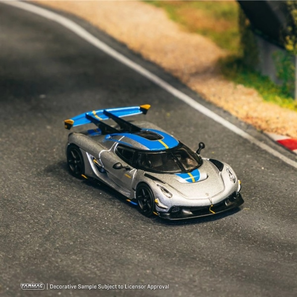  Mô hình xe Koenigsegg Jesko Attack Silver tỉ lệ 1:64 Tarmac Works T64G-TL052-SL 