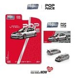  Mô hình xe PANDEM CIVIC EG6 RAW METAL Tỉ lệ 1:64 POP RACE x Enigma PRE018 