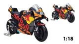  Mô hình xe mô tô GP KTM RC16 Factory Racing 2021 Redbull team tỉ lệ 1:18 Maisto 8123 