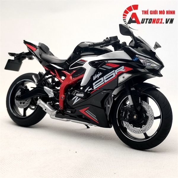  Mô hình xe Kawasaki Ninja ZX25R 2022 tỉ lệ 1:12 Aoshima MT012 