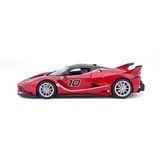 Mô hình xe Ferrari FXX K racing No.10 Rosso red không full kính tỉ lệ 1:24 Bburago 18-26301 OT24057 