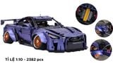  Mô hình xe ô tô lắp ghép Nissan GTR R35 JDM body kit 2382 pcs tỉ lệ 1:10 LG022 