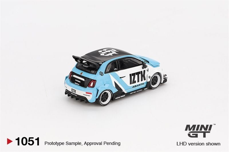  Mô hình xe Abarth 595 LB-WORKS x Abas Works IZTK tỉ lệ 1:64 MiniGT MGT01051-CH 