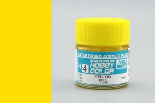  Acrylic H4 yellow sơn mô hình màu vàng 10ml Mr.Hobby H4 