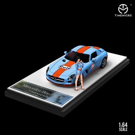  Mô hình xe Mercedes-Benz SLS tỉ lệ 1:64 Time micro 