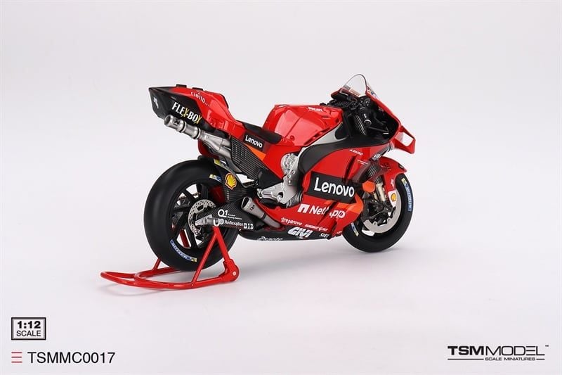  Mô hình xe mô tô cao cấp Ducati Desmosedici GP22 #43 2022 Presentation 1:12 TSM TSMMC0017 