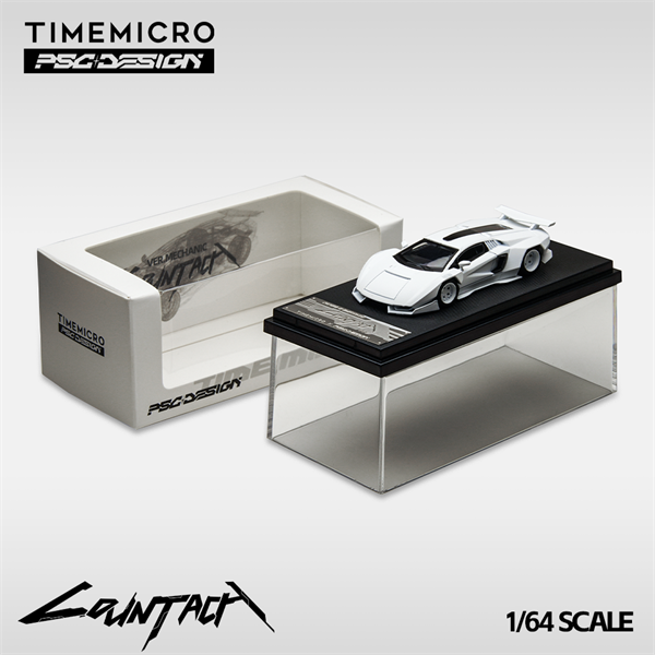  Mô hình xe New Countach Engineer Edition tỉ lệ 1:64 TimeMicro × PSC DESIGN TM647702 