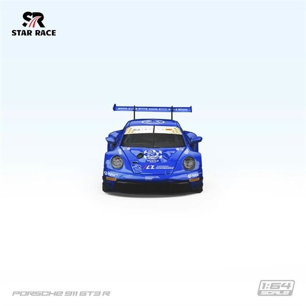  Mô hình xe Porsche 911 GT3 Blue No. 15 Racing Car tỉ lệ 1:64 STAR RACE SR64026 
