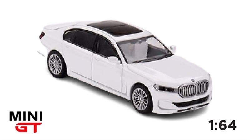  Mô hình xe BMW Alpina B7 xDrive Alpine White tỉ lệ 1:64 MiniGT 