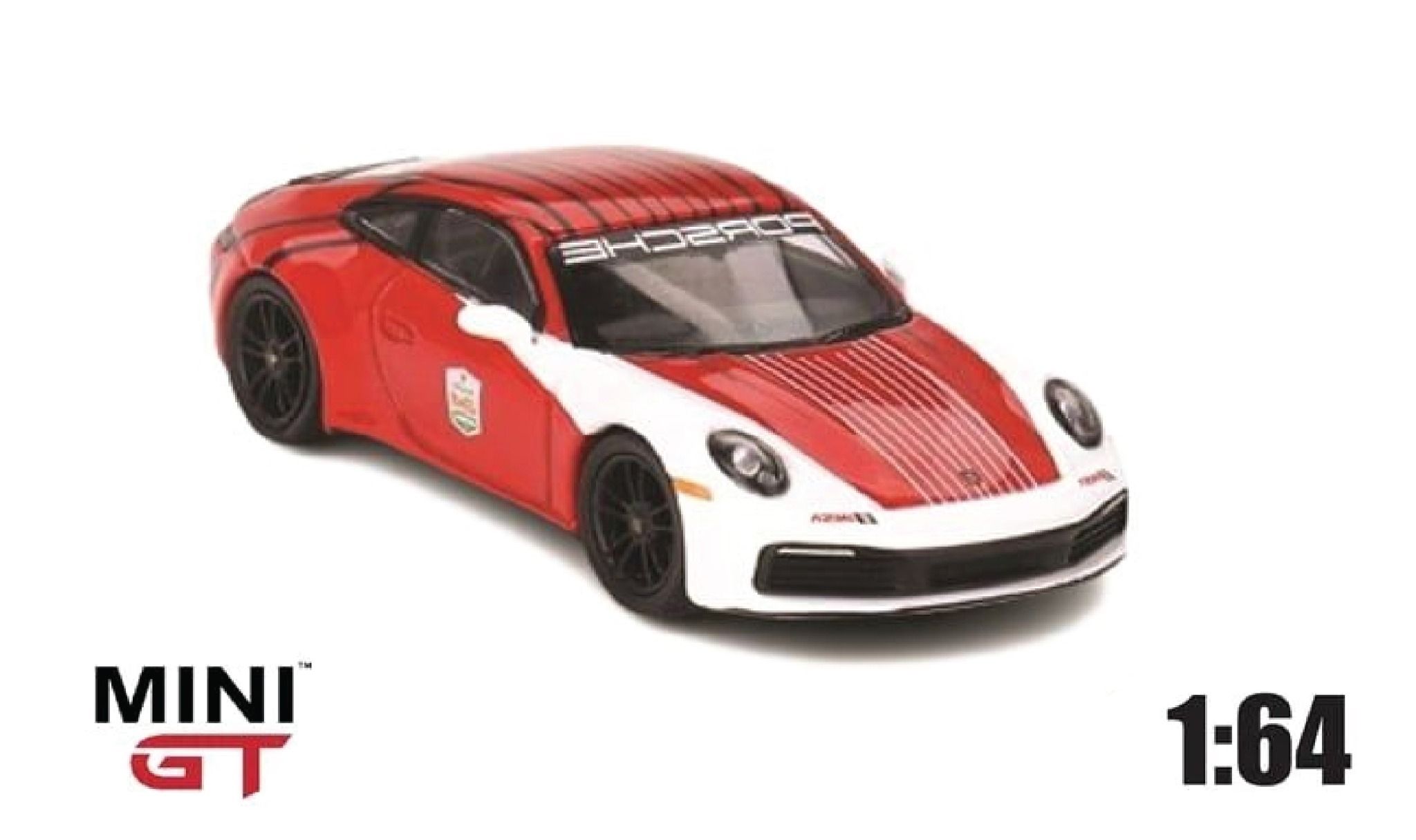  Mô hình xe ô tô Porsche 911 (992) Carrera S Safety Car 2023 IMSA Daytona 24 Hrs tỉ lệ 1:64 MiniGT MGT00699-CH 
